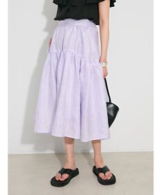 Green Parks ジャガードボリュームスカート