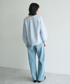 YECCA VECCA パールネックニット