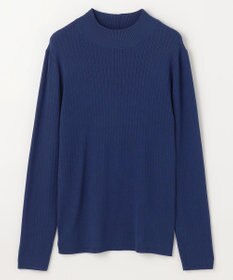 ANY 【洗濯機可】ランダムリブハイネックニット