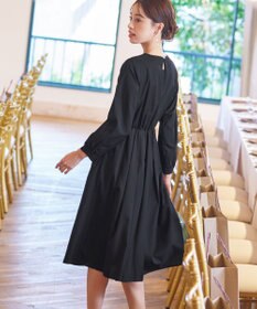 Tiaclasse 【洗える】タックパールワンピース