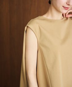 #Newans 【洗える】スクエアシルエットノースリーブカットソー