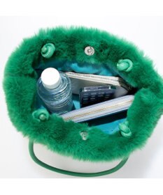 UNBILLION カシュカシュ cachecache / フェイクラビットハトメトートバッグ