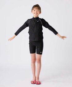 OP／FILA 【FILA】スタンドカラー長袖フルジップラッシュガード