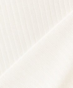 uncrave ラスターシアーニット ワイドリブトップス