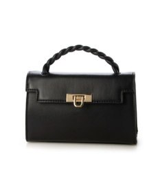 UNBILLION cachecache ねじりハンドルおこし金具2wayミニショルダー