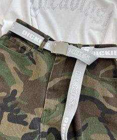 WEGO 【ユニセックス着用ITEM】Dickies　ロゴプリントベルト