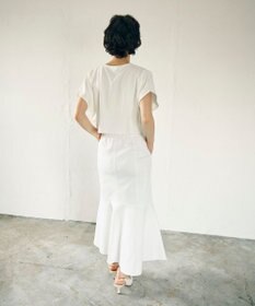 GRACE CONTINENTAL ミディマーメイドスカート