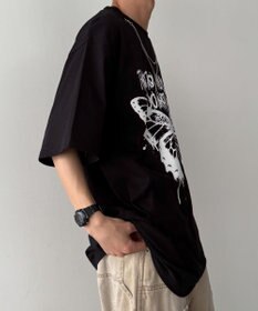 WEGO アクセ付きハードグラフィックT（SS）