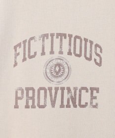 23区 S 【SLOW/一部店舗限定】MVSコットン ヴィンテージ風 ロゴTEE