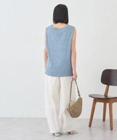 AMERICAN HOLIC ダブルZIPシャギーニットベスト