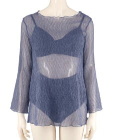 San-ai Resort（三愛水着楽園） 【WEB限定】シアー素材トップス3点セット水着