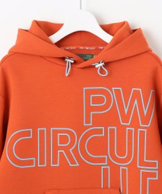 PW CIRCULUS 【WOMEN】フロントロゴ フーデッド プルオーバー