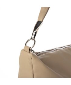 UNBILLION カシュカシュ cachecache / ソフト合皮スクエアホーボーショルダーバッグ