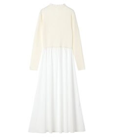 Green Parks AnriettMusee  リブニットドッキングワンピース