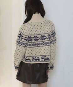 WEGO ノルディックZIPニット