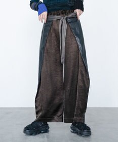 COQ 2WAY KNOT4 前後2WAYサテンパンツ