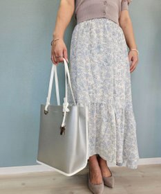 style code 【MERCURYDUO/マーキュリーデュオ】メタルアイレット　縦長トートバッグ 推し活ラージバッグ 縦長ショルダーバッグ