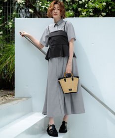 23区 【CLASSY.6月号掲載/Oggi4月号掲載】雑材 バンブー ハンドル ショルダー