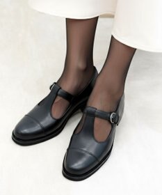 APOM イタリアンカーフ Tストラップシューズ 30