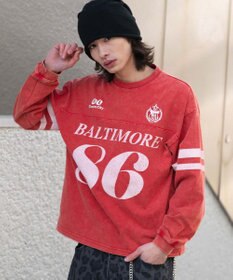 WEGO 【ユニセックス着用ITEM】ナンバリングT（長袖）