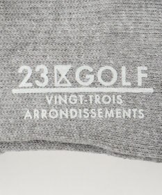 23区GOLF 【MEN】ロゴ レギュラーソックス