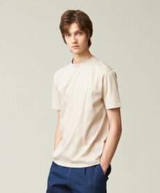 J.PRESS MEN 【ビジネス対応】【吸湿速乾】【J.PRESS PREMIUM JERSEY】 シアサッカー Tシャツ