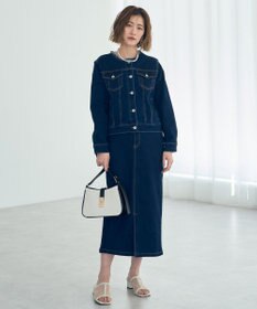 YECCA VECCA ハイウエストデニムスカート
