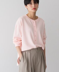 AMERICAN HOLIC ヘンリーネックラウンドミニ裏毛プルオーバー