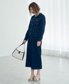 YECCA VECCA ハイウエストデニムスカート