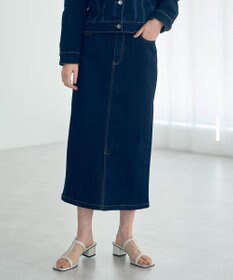 YECCA VECCA ハイウエストデニムスカート