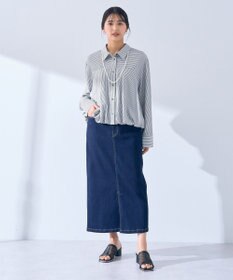 YECCA VECCA ハイウエストデニムスカート