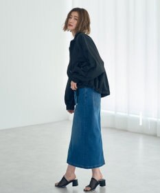 YECCA VECCA ハイウエストデニムスカート