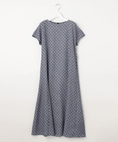 自由区 【洗える・XSサイズあり】アラベスクプリント  ワンピース