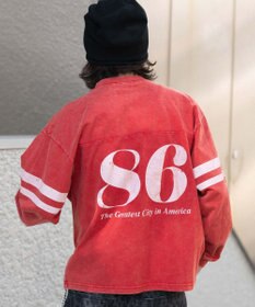 WEGO 【ユニセックス着用ITEM】ナンバリングT（長袖）