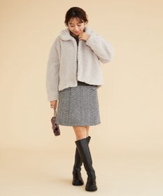 Feroux 【古畑星夏さん着用】ボア ブルゾン