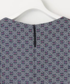 自由区 【洗える・XSサイズあり】アラベスクプリント  ワンピース