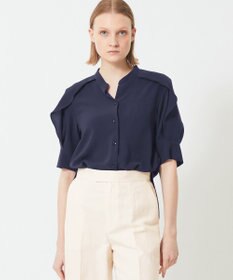 BEIGE， HYACINTH / スタンドカラーブラウス