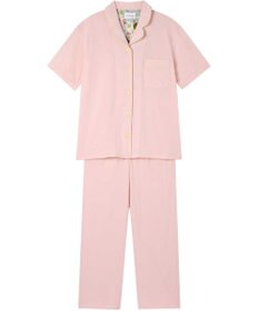 une nana cool 【綿100%】スビン天竺 半袖開襟パジャマ MADE WITH LIBERTY FABRIC