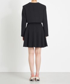 NAVE 【Nave】ストライプツィード  フレアースカート