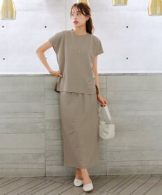 Tiaclasse 【選べる】フレア＆タイトカノコスカート