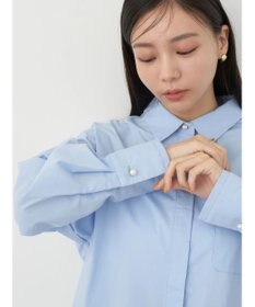 earth music&ecology パールボタンシャツ