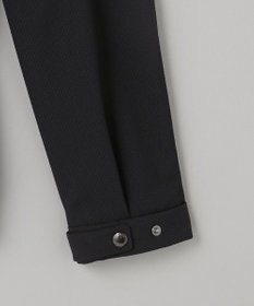 GOTAIRIKU 仕事で着られる【シワになりにくい/洗える/ストレッチ/吸水速乾】バブルテック フーデッドブルゾン