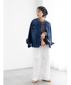 Te chichi カットジャガードパンツ(セットアップ可)