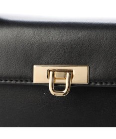 UNBILLION cachecache ねじりハンドルおこし金具2wayミニショルダー