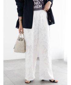 Te chichi カットジャガードパンツ(セットアップ可)