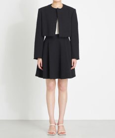 NAVE 【Nave】ストライプツィード  フレアースカート