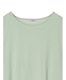 Green Parks バックギャザー布帛切替プルオーバー