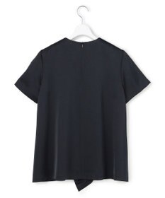 23区 L 【APPLAUDIR】クリアダブルサテン フリルデザイン ブラウス