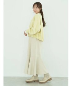 earth music&ecology 裏毛ドロストプルオーバー