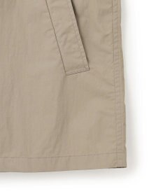 JOSEPH HOMME 【LEON 掲載】ブライトナイロンシャンブレー 　シングルブレストスプリングコート